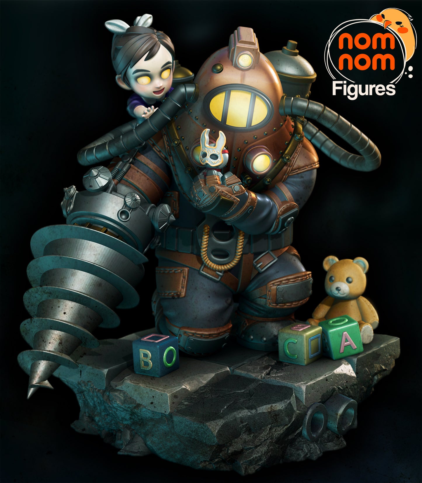 Chibi Big Daddy (Unpainted)