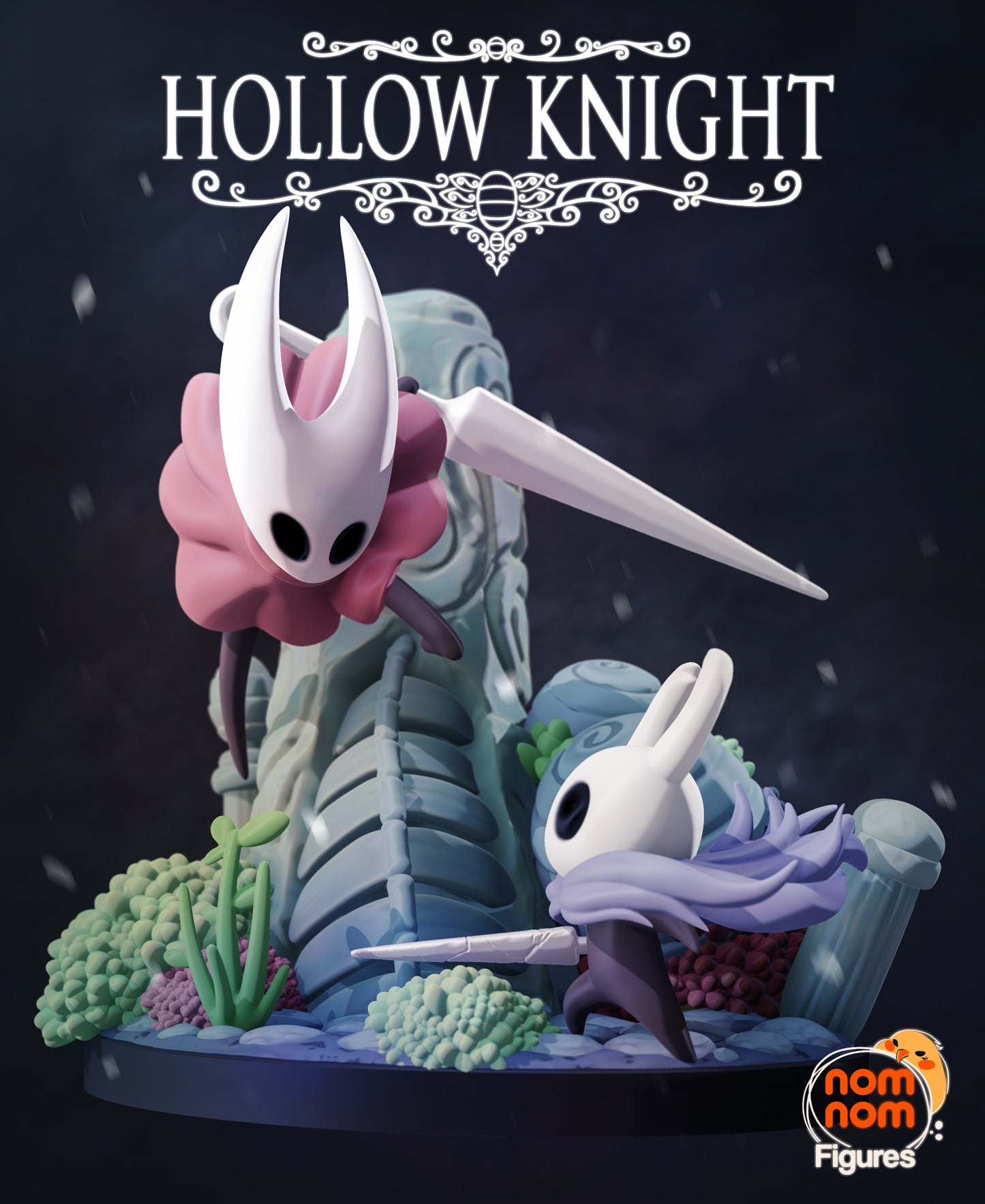 Chibi Hollow Knight (Unpainted)