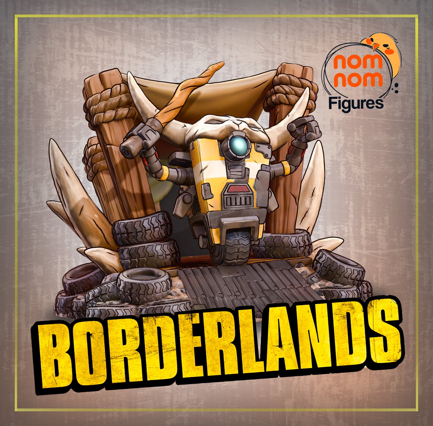 Chibi Claptrap (Unpainted)