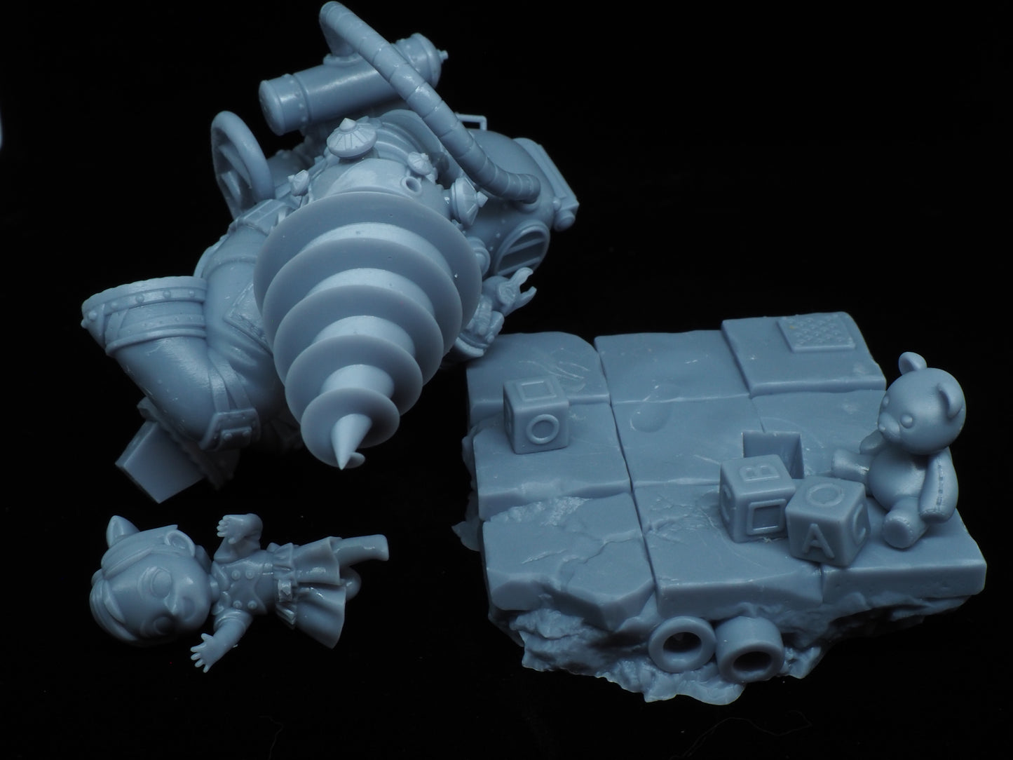 Chibi Big Daddy (Unpainted)