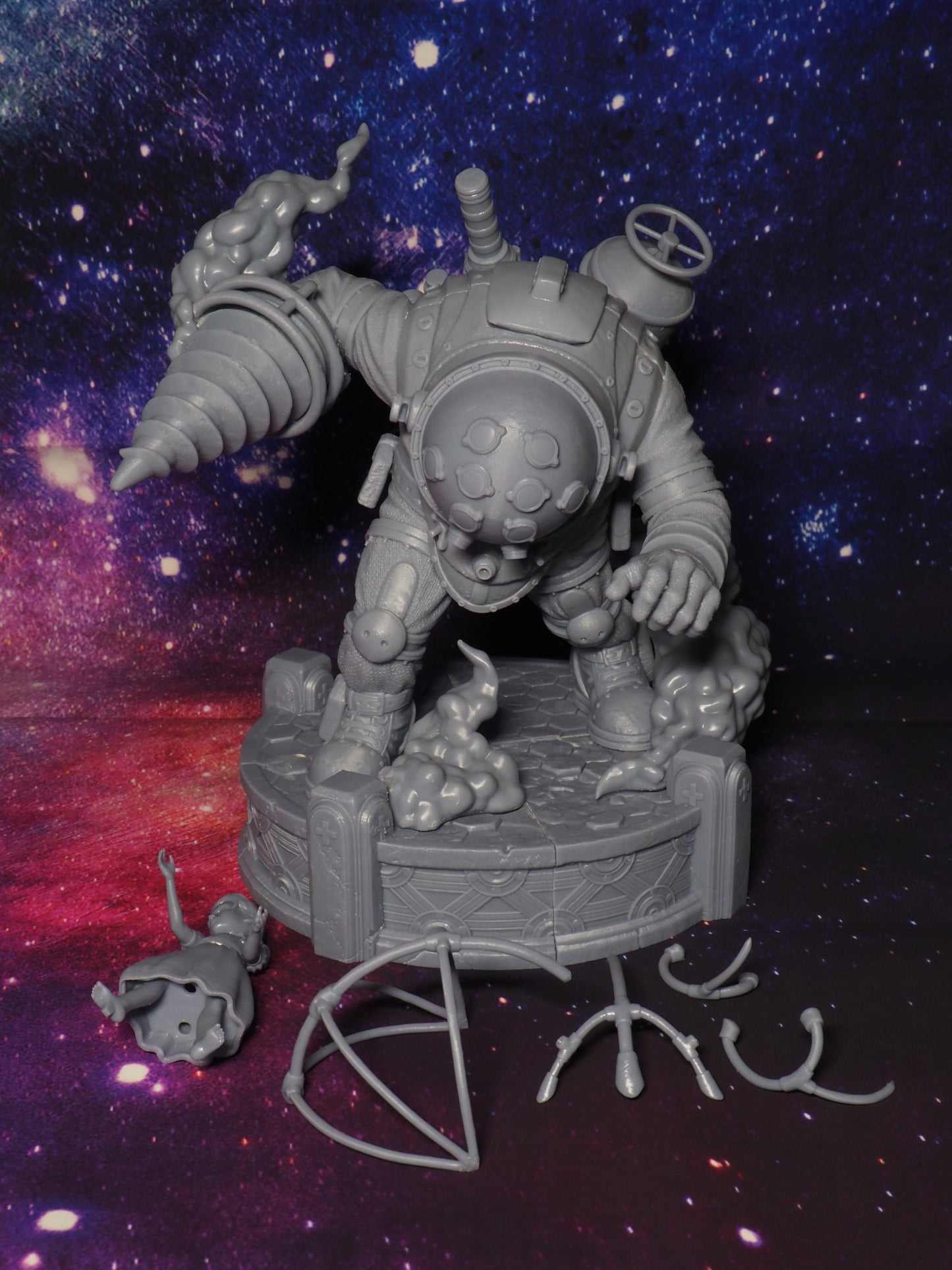 Bouncer Bioshock Diorama Fullsize Statue (Unpainted)