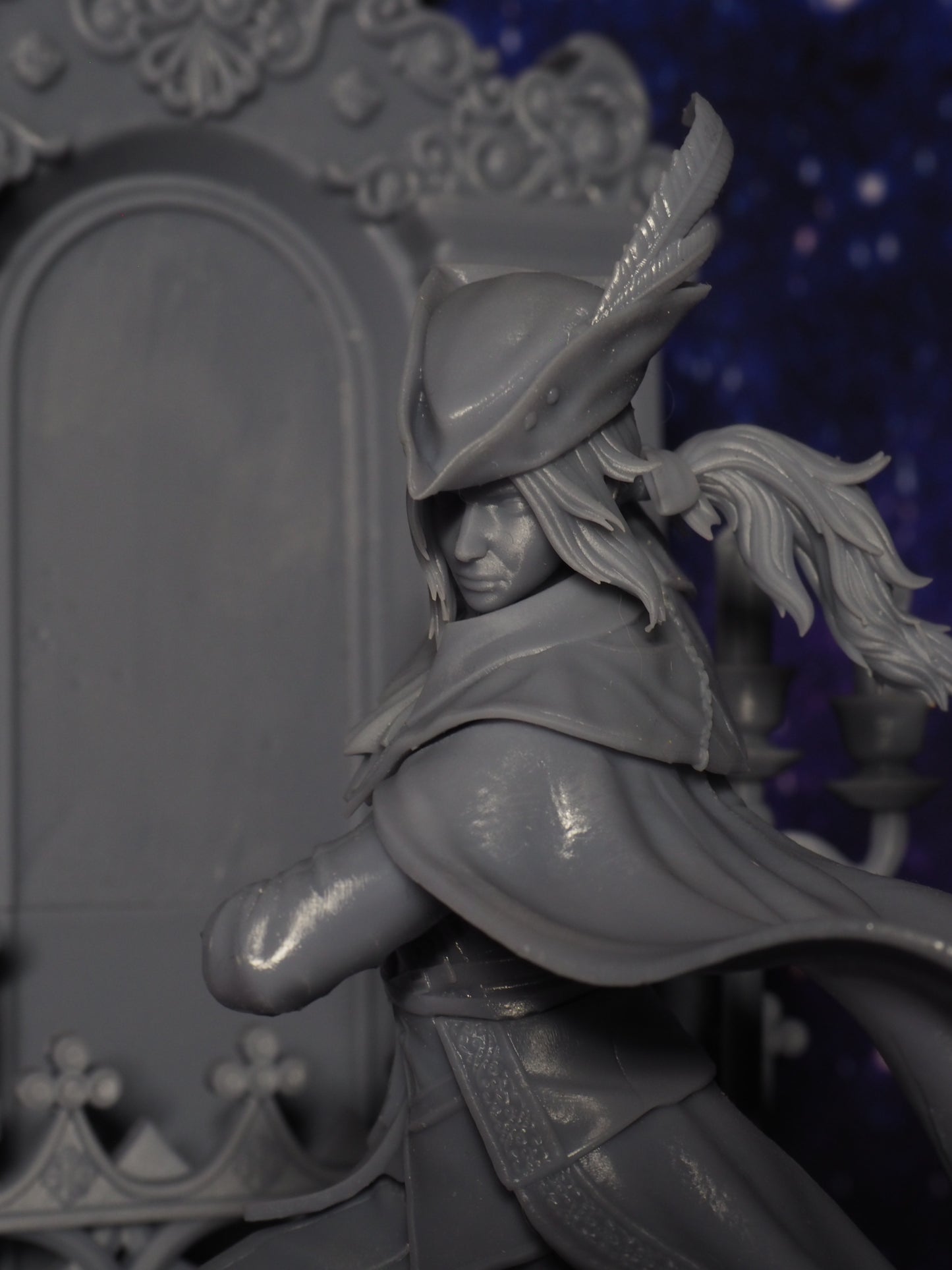 Lady Maria Bloodborne Diorama Fullsize Statue (Unpainted)