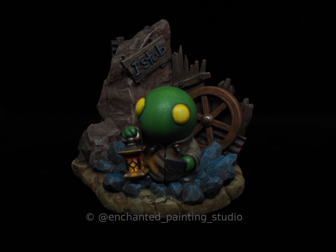 Tonberry Chibi Diorama