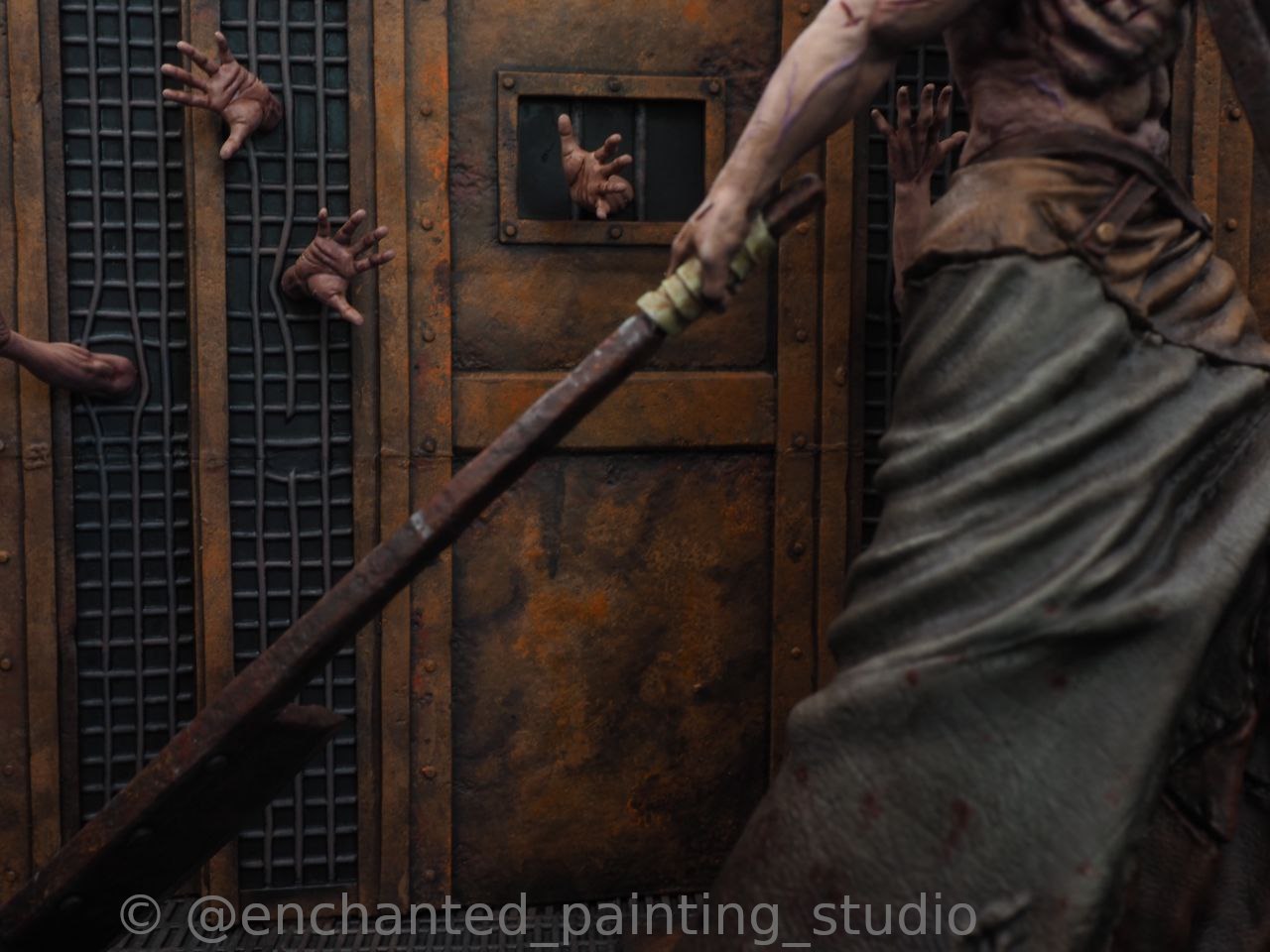 Pyramid Head Diorama Fullsize Statue